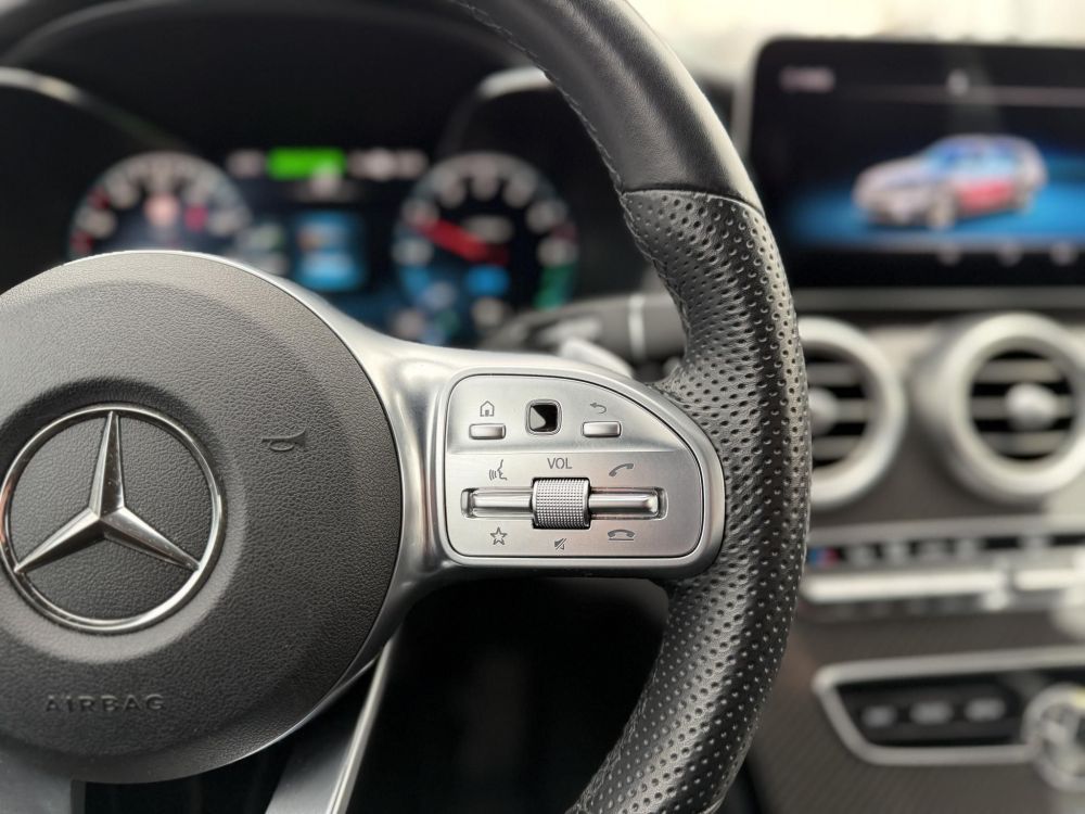 MERCEDES-BENZ C 300 T de EQ Power 9G-TRONIC AMG+karbon csomag. 88e km Burmester. teljes kerámia bevonat. ZÖLD rendszám