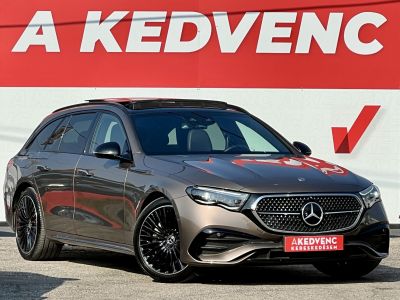 MERCEDES-BENZ E 300 e T 9G-TRONIC Plug-in hybrid ÁFÁS! AMG. 4D Burmester hifi 3DX2 kijelző Panorámatető Masszázs ülések!