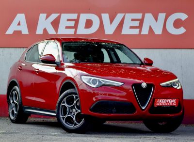 ALFA ROMEO STELVIO 2.0 T Super Q4 (Automata) LED Navi Távtartó Ülésfűtés Bőr Bluetooth Vonóhorog