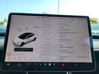 TESLA MODEL 3 Standard Range Plus Aut garanciális. 2 töltőkábel!