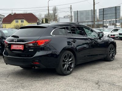 MAZDA 6 Sportkombi 2.2 CD Revolution Top (Automata) Sávtartó Head-up Napfénytető Fehér bőr Tolatókamera F1 Váltó!