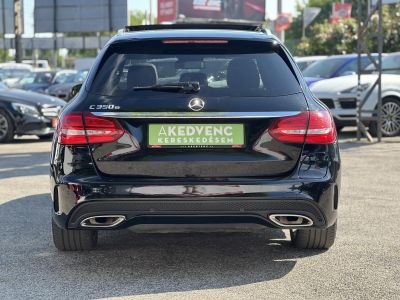 MERCEDES-BENZ C 350 e PLUG-IN HYBRID 7G-TRONIC AMG 93e km. panoráma tető. dokumentált előélet!