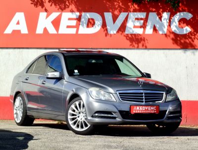 MERCEDES-BENZ C 220 CDI BlueEFFICIENCY Elegance (Automata) Napfénytető Tempomat Navi PDC Bluetooth Szervizelt! Megkímélt!