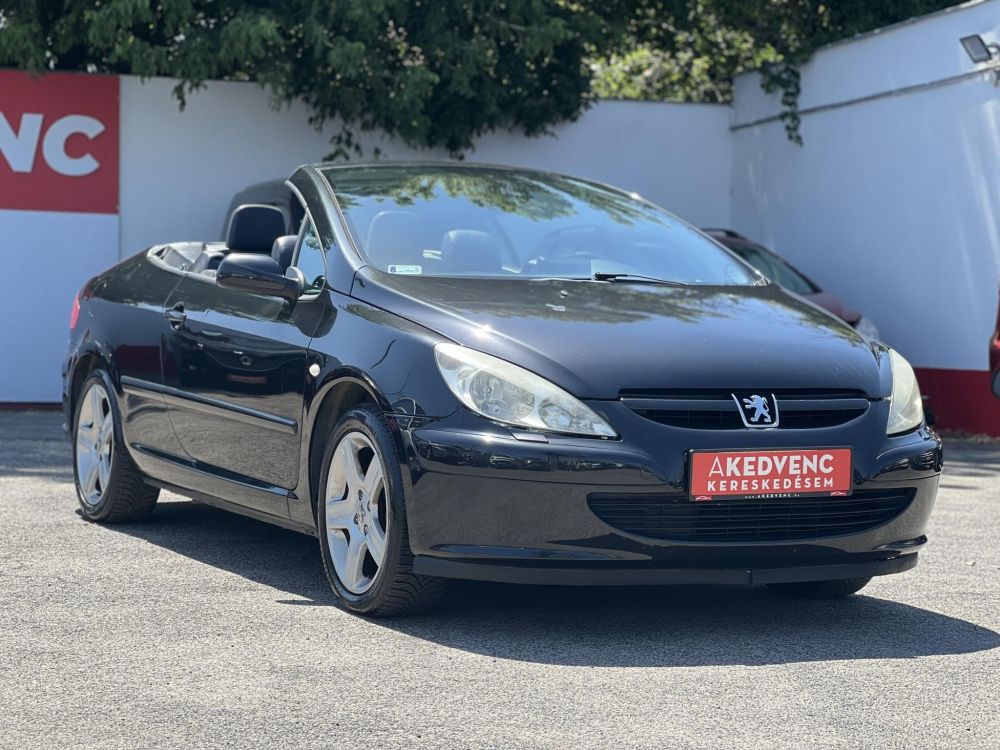 PEUGEOT 307 CC 2.0 Standard Klíma Tempomat Bluetooth Vezérlés cserélve LEGJOBB ÁRON!