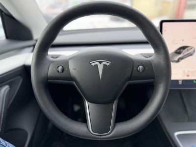 TESLA MODEL 3 Long Range AWD (Automata) 76e km. FEHÉR BELSŐ. mátrix LED. hőszivattyú. garanciális. megkímélt állapot!