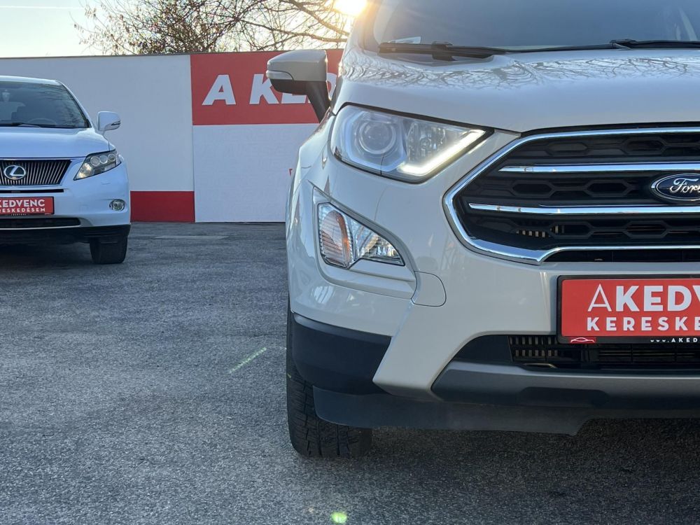 FORD ECOSPORT 1.0 EcoBoost Titanium Magyarországi 42e km Gyári garanciával!