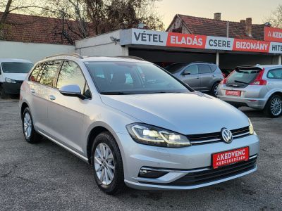 VOLKSWAGEN GOLF VII Variant 1.6 TDI BMT Comfortline LED Virtual Cockpit Távtartó Navi Ülésfűtés