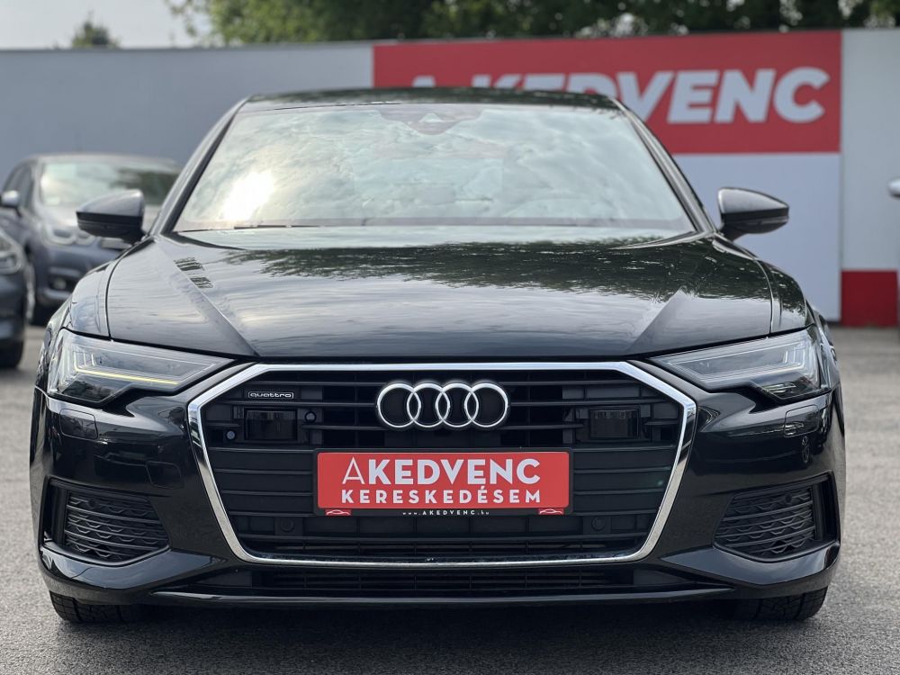 AUDI A6 55 TFSI Sport quattro S-tronic 97e km. LED Virtual Cockpit Memória Vajbőr Kamera Távtartó Sávtartó