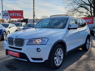 BMW X3 xDrive28i (Automata) Panoráma Tempomat Ülésfűtés Memória Lejtmenet Friss vezérlés!