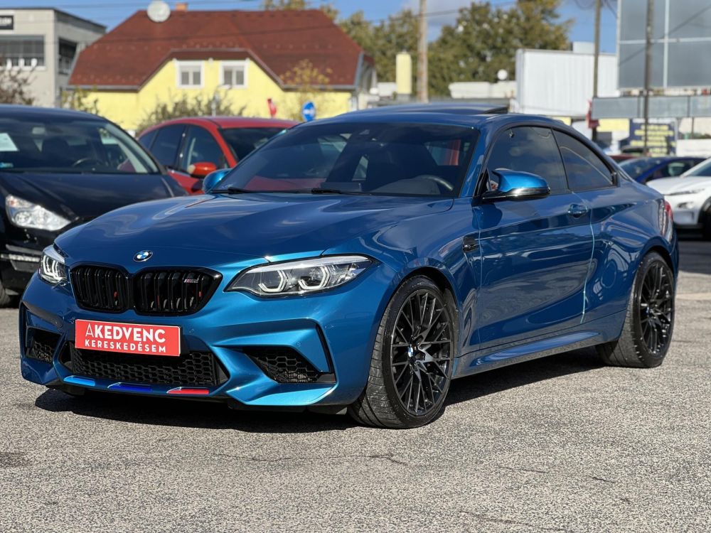 BMW M2 Competition DKG Tuningmentes. magas felszereltség. Apple carplay
