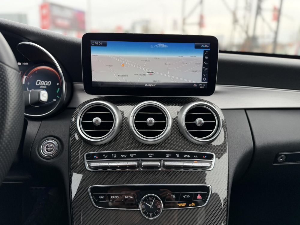 MERCEDES-BENZ C 300 T de EQ Power 9G-TRONIC AMG+karbon csomag. 88e km Burmester. teljes kerámia bevonat. ZÖLD rendszám