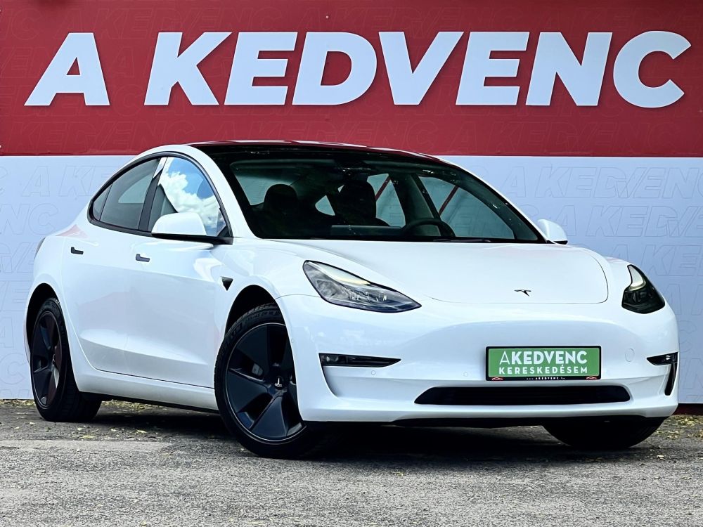 TESLA MODEL 3 Long Range AWD (Automata) 103e km. AMD Ryzen. mátrix LED. hőszivattyú. 2030-ig garanciális!