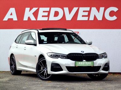 BMW 330e M Sport (Automata) Frissen szervizelt. LED Panorámatető ACC Holttér HUD Keyless Sávtartó