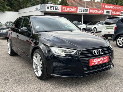 AUDI A3 Sportback 1.6 TDI Sport Friss vezérlés! Xenon Tempomat Navi Bluetooth Ülésfűtés