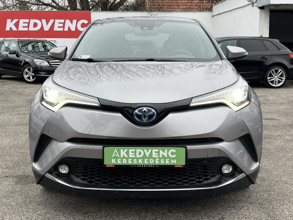TOYOTA C-HR 1.8 Hybrid Executive e-CVT JBL LED Tempomat Bluetooth Sávtartó Holttér Keyless!