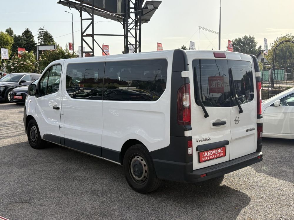 OPEL VIVARO 1.6 CDTI L1H1 2.7t Start-Stop Euro 6 (9 személyes) M.o.-i. 1.tul. Tempomat Klíma Tolatóradar