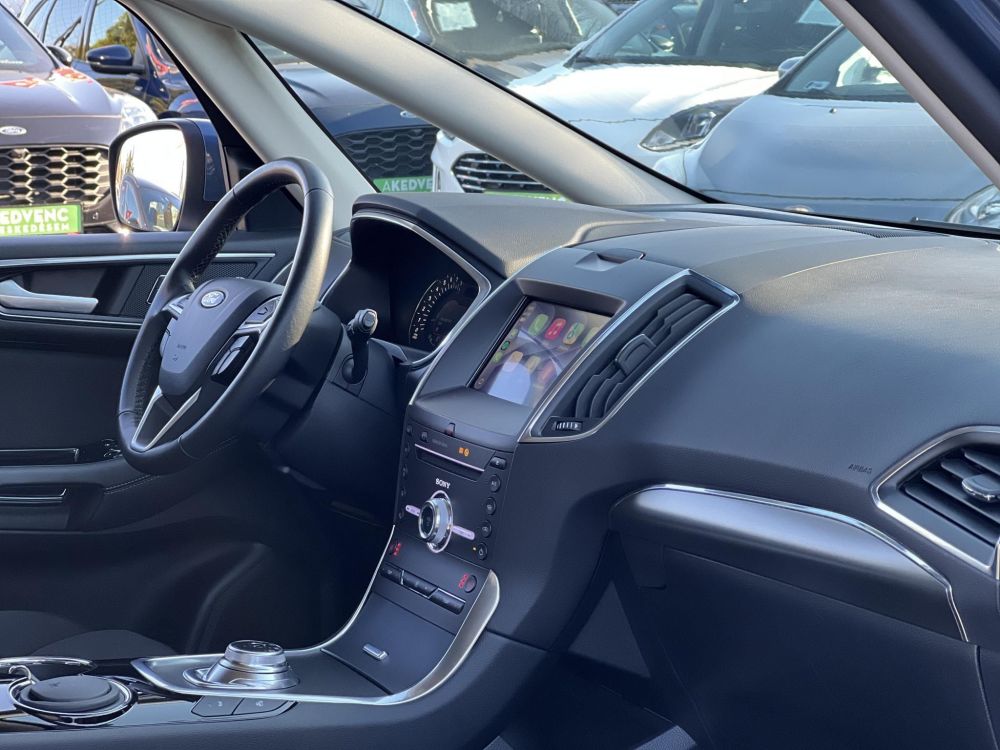 FORD S-MAX 2.5 FHEV Titanium CVT Sávtartó Carplay Tempomat Ülésfűtés!