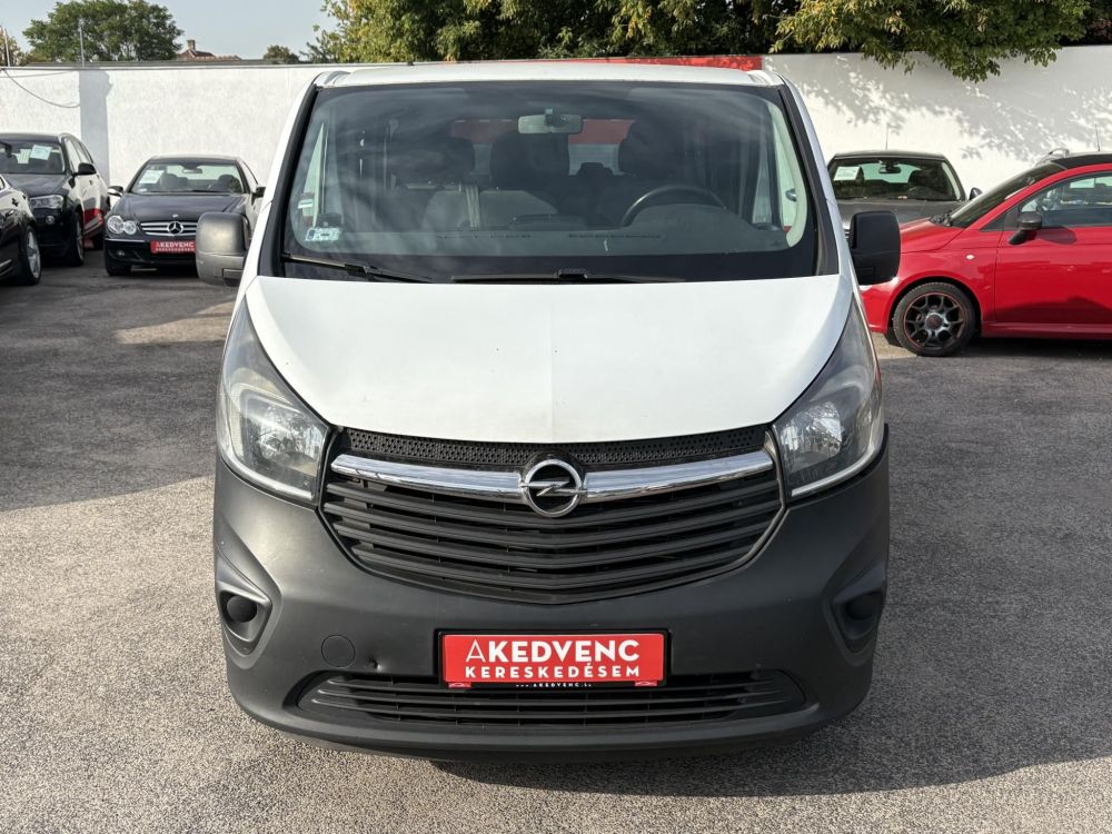 OPEL VIVARO 1.6 CDTI L1H1 2.7t Start-Stop Euro 6 (9 személyes) M.o.-i. 1.tul. Tempomat Klíma Tolatóradar