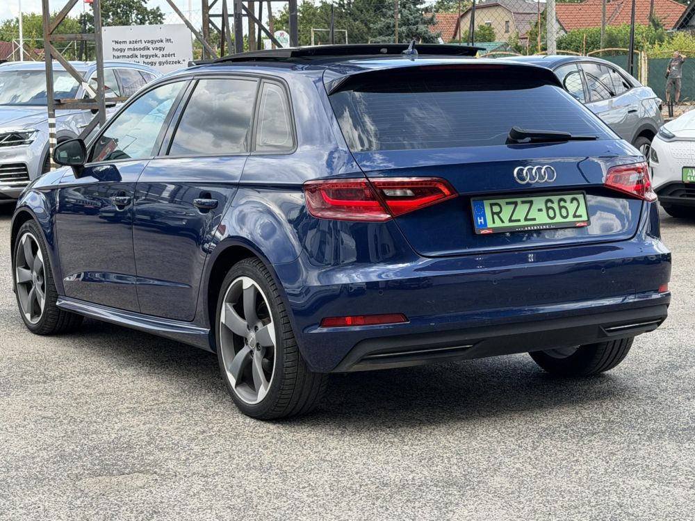AUDI A3 Sportback 1.4 TFSI Ambiente S-tronic e-tron Bang and Olufsen. panoráma tető. 40km elektromos hatótáv. vezérlés cserélve!