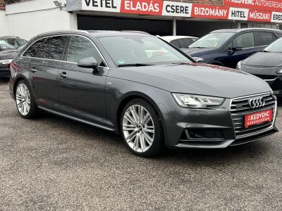 AUDI A4 Avant 3.0 TDI Sport quattro Tiptronic ic S-line LED Virtual Cockpit Távtartó Memória Kamera Vonóhorog Szervizelt!