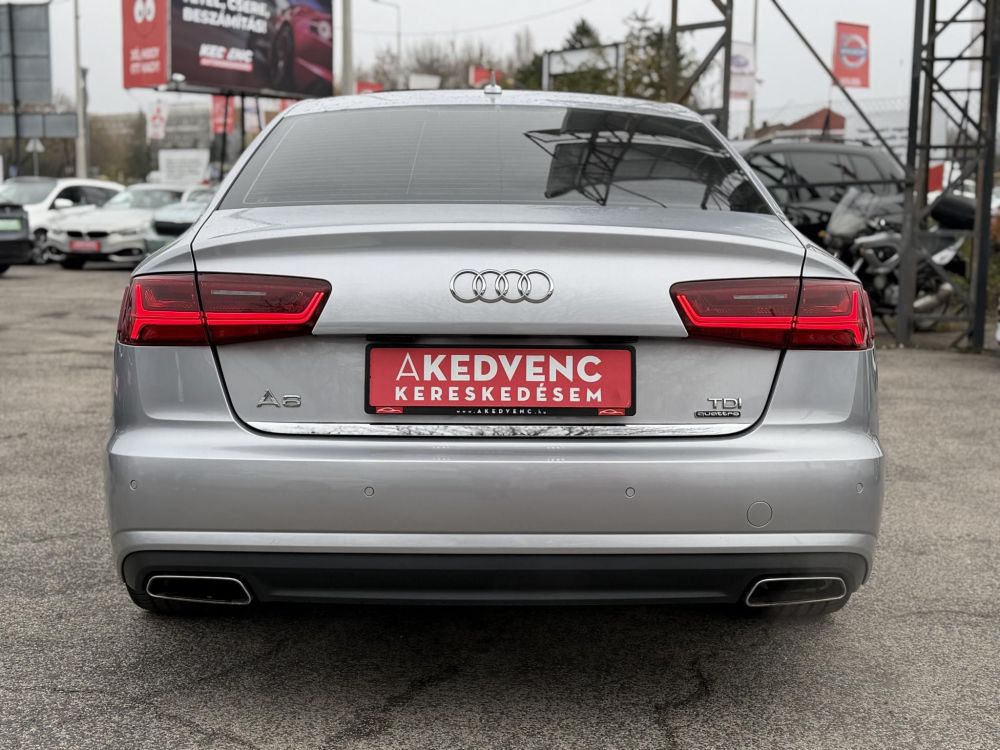 AUDI A6 3.0 V6 TDI quattro S-tronic Napfénytető Távtartó Carplay Barna bőr Friss olaj szerviz. Vezérlés cserélve!