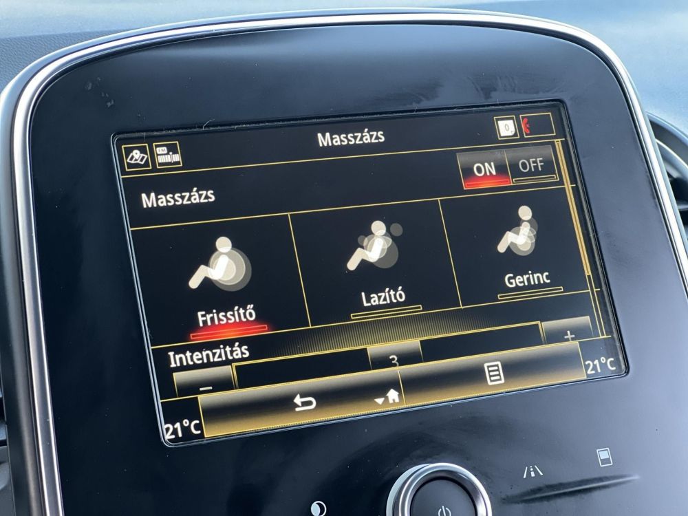 RENAULT GRAND SCENIC Scénic 1.7 Blue dCi Intens EDC (7 személyes ) Carplay. Tolatókamera. tempomat