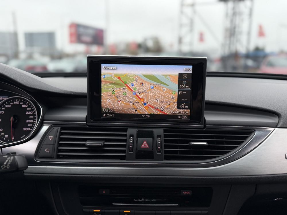 AUDI A6 Avant 3.0 V6 TDI DPF quattro S-tronic S-line Xenon Távtartó Memória Navi Sávtartó Holttér