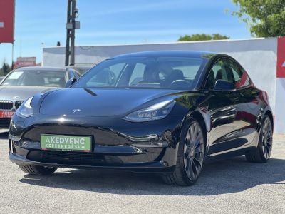 TESLA MODEL 3 Performance AWD (Automata) 87e km. mátrix LED. hőszivattyú. garanciális. téli-nyári kerék szett!