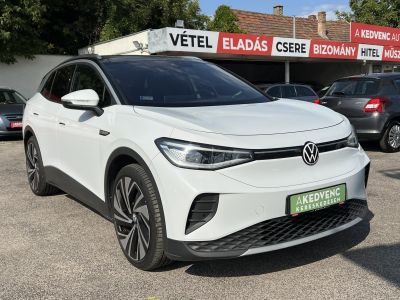 VOLKSWAGEN ID.4 77kWh Pro P. Max Teljes felszereltség 21-es kerék vonóhorog IQ Pano stb