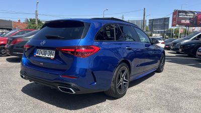 MERCEDES-BENZ C-OSZTÁLY C 300 e T 9G-TRONIC Plug-in hybrid AMG csomag. Burmester. memória. 110km-es elektromos hatótáv!
