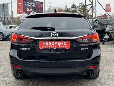 MAZDA 6 Sportkombi 2.2 CD Revolution Top (Automata) Sávtartó Head-up Napfénytető Fehér bőr Tolatókamera F1 Váltó!
