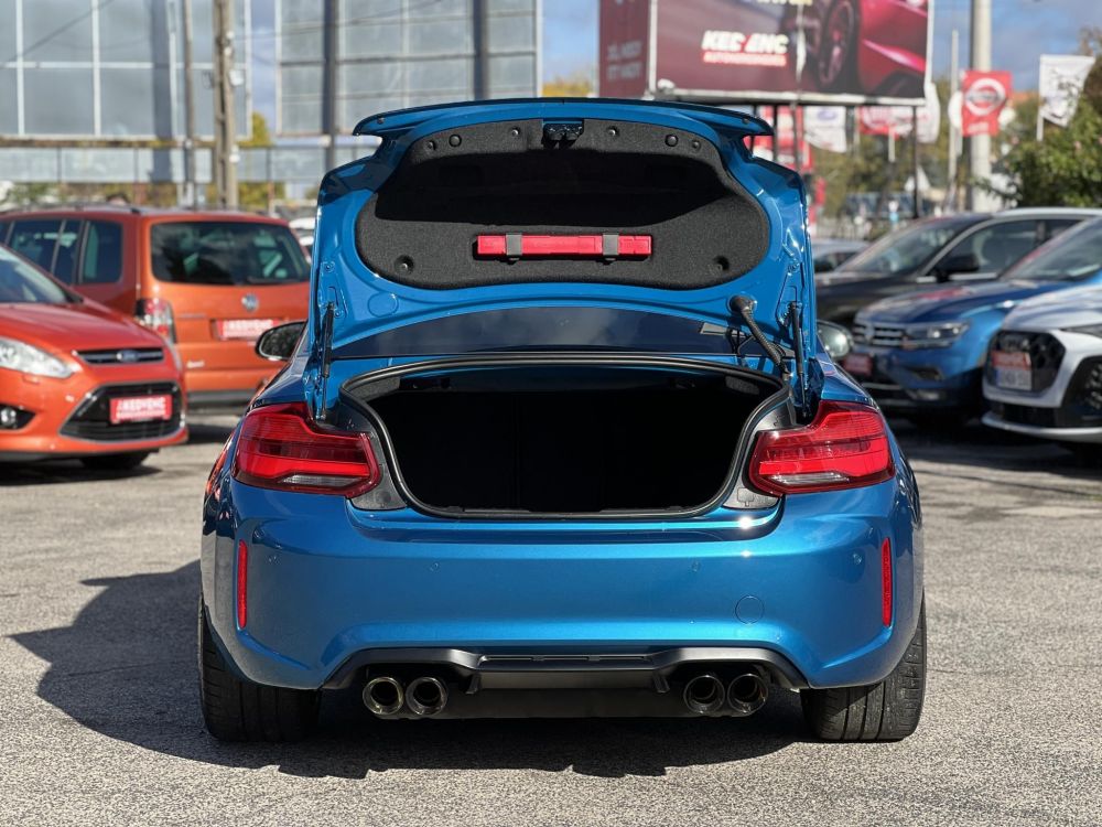 BMW M2 Competition DKG Tuningmentes. magas felszereltség. Apple carplay