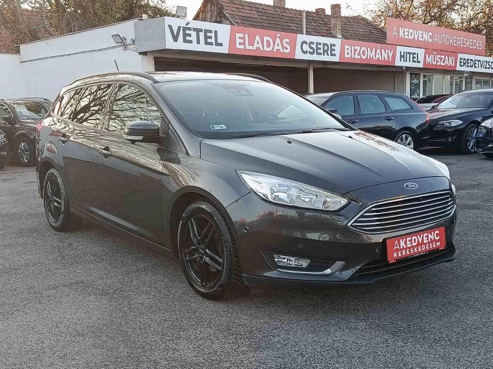 FORD FOCUS 1.0 EcoBoost Technology S S Klíma Tempomat Bluetooth Carplay Parkolóasszisztens 360 kamera!