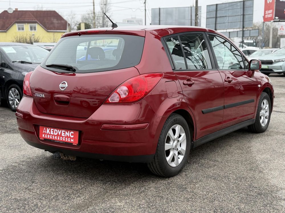 NISSAN TIIDA 1.6 Acenta Magyarországi. Klíma. Téli-nyári kerék garnitúra!