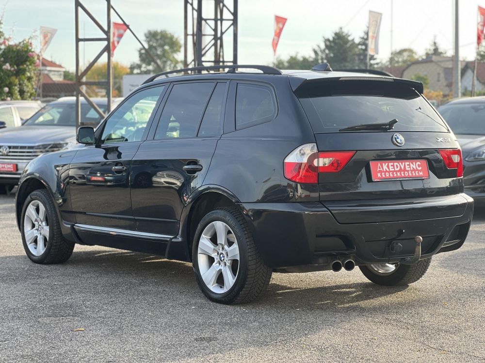 BMW X3 3.0 (Automata) xenon fényszórók. ülésfűtés. lejtmenet. memória. vonóhorog. bőr belső!