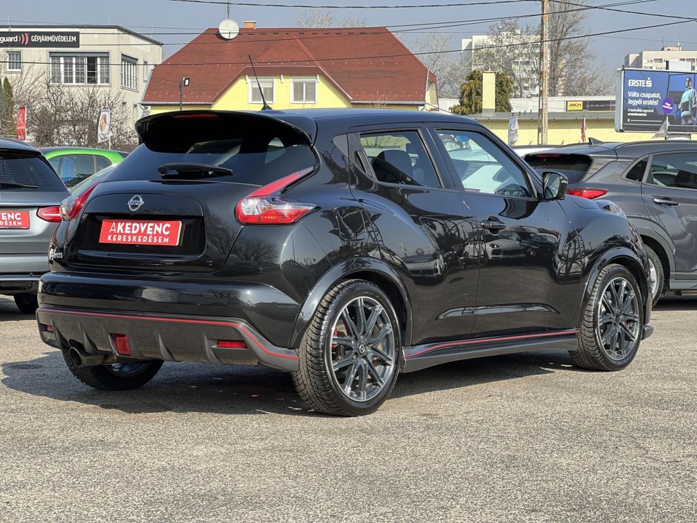 NISSAN JUKE 1.6 DIG-T Nismo RS E6 69e km. Limited edition. Végig vezetett szervizkönyv. Gyári fényezés. 360 kamera