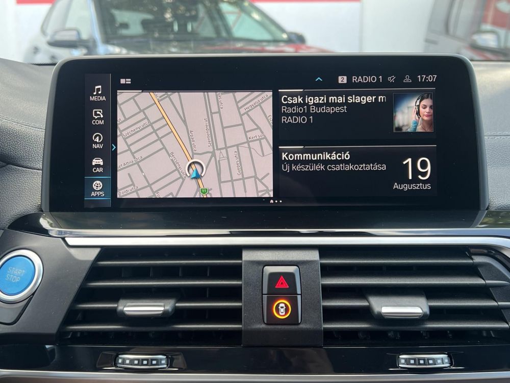BMW IX3 73,9kWh Exkluzív konyak bőr Virtual Cockpit Panoráma tető Carplay!