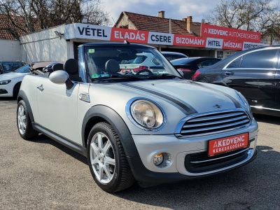 MINI MINI COOPER Cabrio 1.6 Tempomat Ülésfűtés Digitklíma Barna bőr Friss vezérlés!