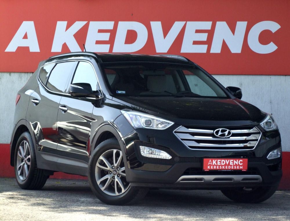 HYUNDAI SANTA FE 2.2 CRDi Premium (Automata) Klíma Tempomat Bluetooth 182e km! 4AWD Ajándék olajcsere!
