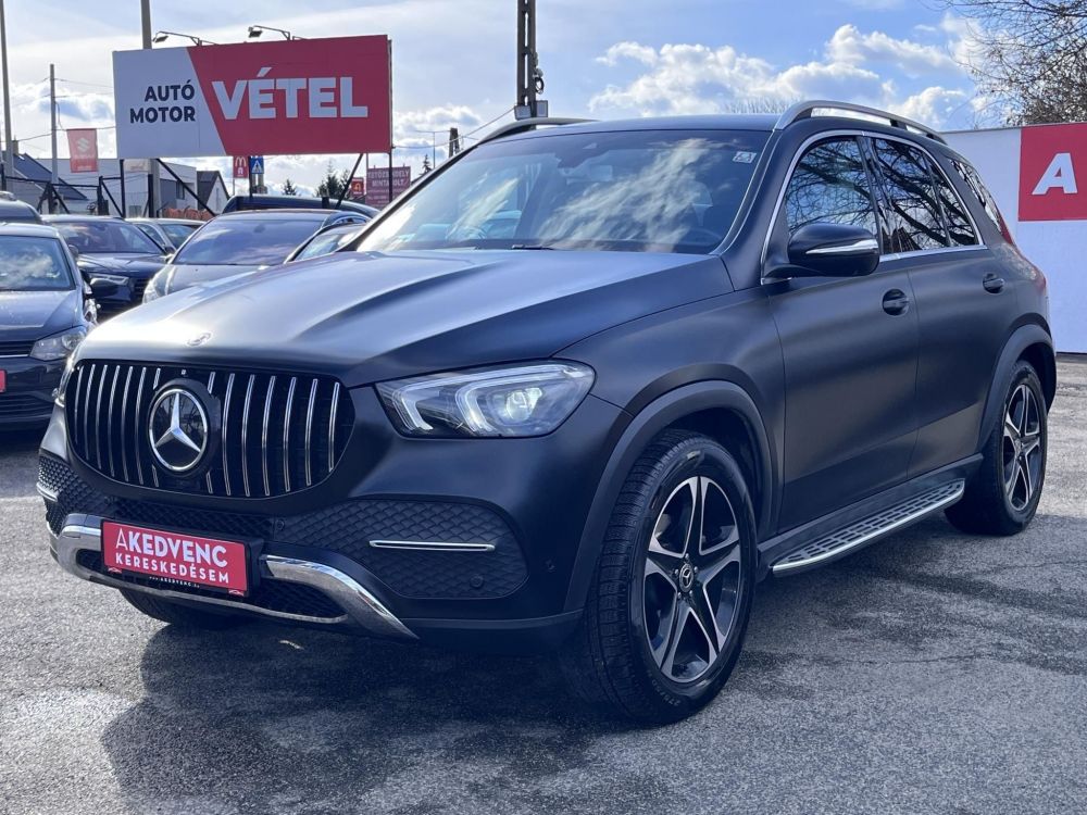 MERCEDES-BENZ GLE-OSZTÁLY GLE 300 d 4Matic 9G-TRONIC M.o.-i. márkaszervizelt. burmester. űléshűtés. memória. vonóhorog. carplay