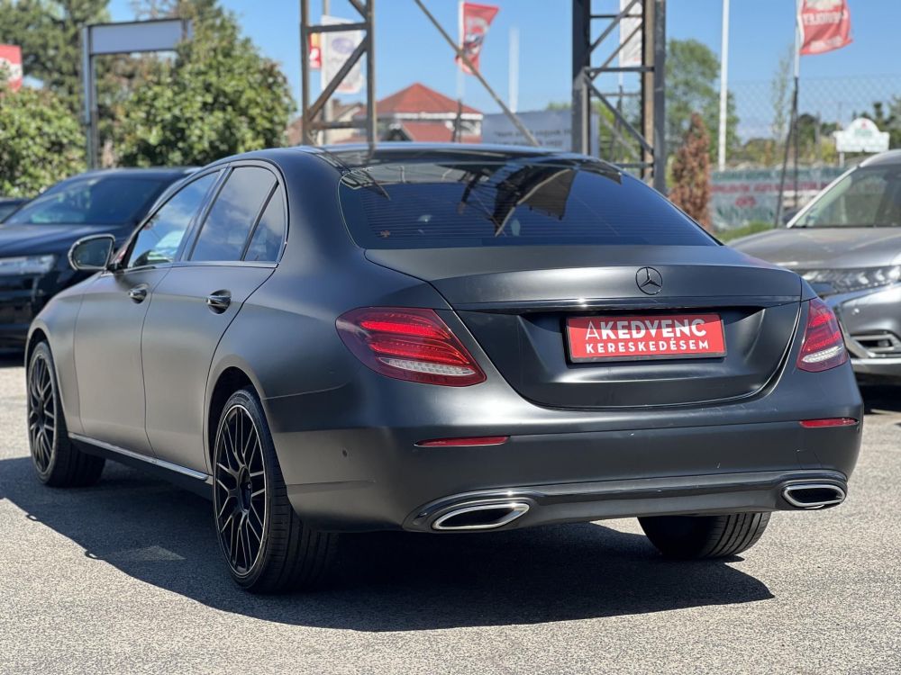 MERCEDES-BENZ E 220 d 9G-TRONIC HIGH END BURMESTER! Virtual COCKPIT. vaj bőrbelső. frissen szervizelt!