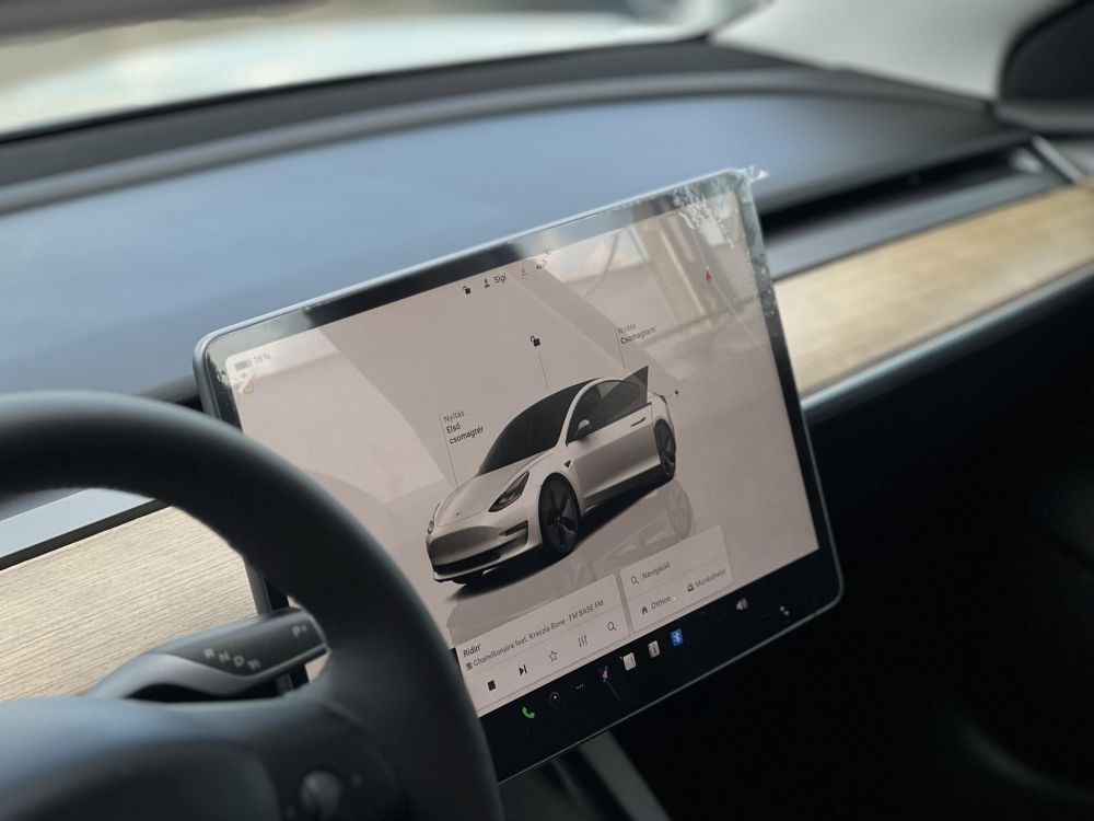 TESLA MODEL 3 Long Range AWD (Automata) 103e km. AMD Ryzen. mátrix LED. hőszivattyú. 2030-ig garanciális!