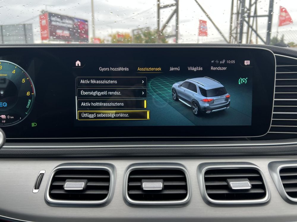 MERCEDES-BENZ GLE 350 de 4Matic 9G-TRONIC Plug-in hybrid AMG csomag. Burmester audio. kifogástalan