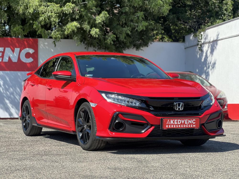 HONDA CIVIC 1.0 T Executive Sport Line 65e km. Magyarországi. 2 tulajdonos. Teljes szerviztörténet!