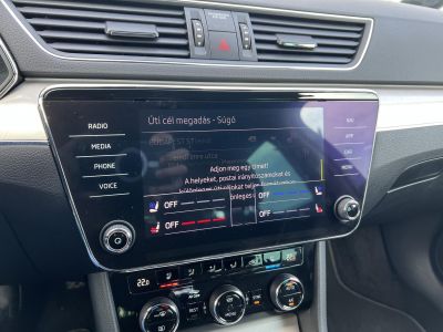 SKODA SUPERB Combi 2.0 TDI SCR L&K DSG7 M.o.-i LED Távtartó Memória Carplay Virtual Cockpit Canton Üléshűtés Masszázs