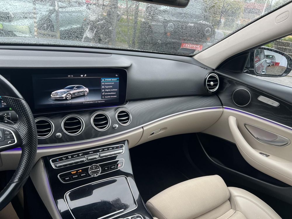 MERCEDES-BENZ E 220 d 9G-TRONIC 134e km. MAGYARORSZÁGI/WIDESCREEN/LED/KAMERA/CARPLAY!