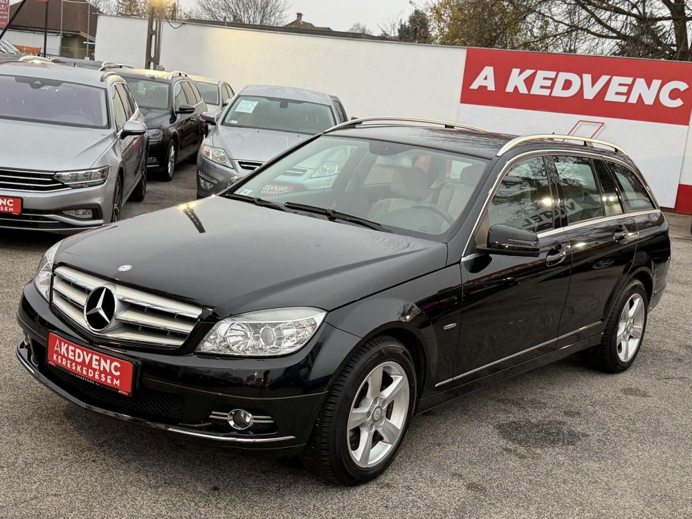 MERCEDES-BENZ C 200 T CDI Avantgarde 146e km. faberakás. világos belső!