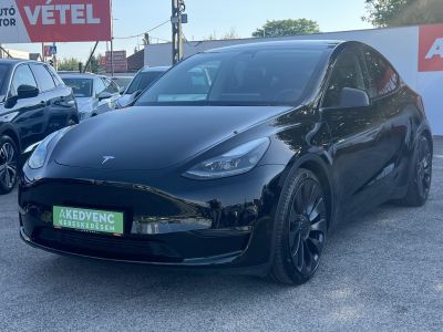 TESLA MODEL Y Performance AWD (Automata) 95e km. AMD Ryzen. hőszivattyú. mátrix LED. 2030-ig garanciális!
