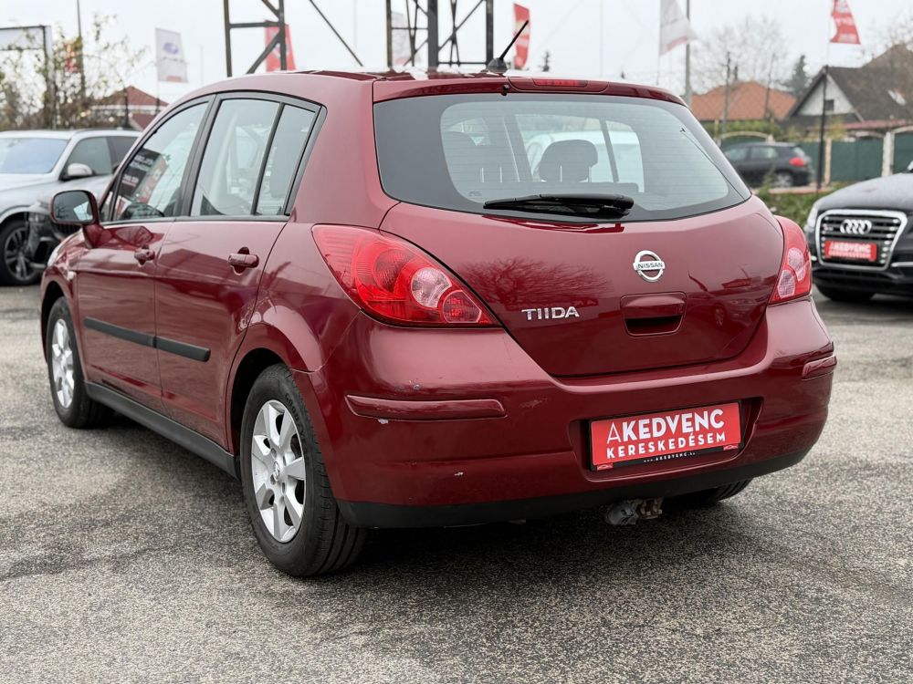 NISSAN TIIDA 1.6 Acenta Magyarországi. Klíma. Téli-nyári kerék garnitúra!