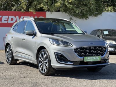 FORD KUGA 2.5 PHEV Vignale CVT 70 km elektromos hatótáv. panorámatető. memória. CARPLAY. magas felszereltség!